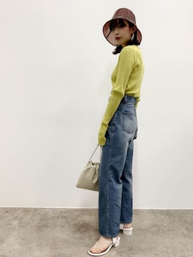 ADAM ET ROPE' STAFFさん（レディース・162cm）の冬コーディネート