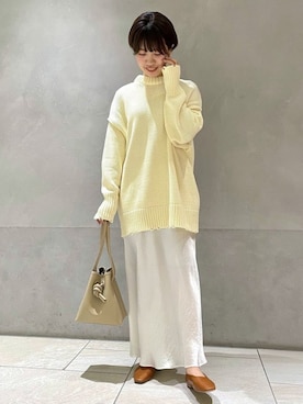 「VASIC（ヴァジック）のアイテム」を使った、ADAM ET ROPE' STAFFさん（レディース・159cm）の冬コーディネート