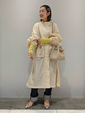 ADAM ET ROPE' STAFFさん（レディース・163cm）の冬コーディネート