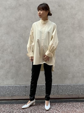 ADAM ET ROPE' STAFFさん（レディース・159cm）の春コーディネート