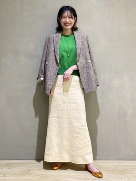 ADAM ET ROPE' STAFFさん（レディース・170cm）の春コーディネート