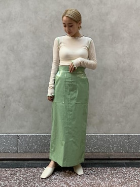 ADAM ET ROPE' STAFFさん(レディース・152cm)の春コーディネート