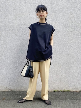 ADAM ET ROPE' STAFFさん（レディース・156cm）の春コーディネート