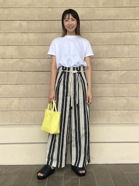 ADAM ET ROPE' STAFFさん（レディース・164cm）の春コーディネート