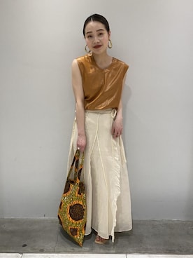 ADAM ET ROPE' STAFFさん(レディース・157cm)の春コーディネート