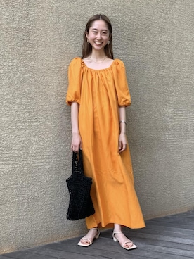 ADAM ET ROPE' STAFFさん（レディース・157cm）の春コーディネート