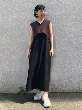 ADAM ET ROPE' STAFFさん（レディース・160cm）の春コーディネート