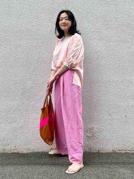 ADAM ET ROPE' STAFFさん（レディース・164cm）の春コーディネート