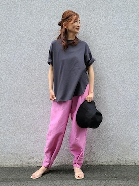 ADAM ET ROPE' STAFFさん（レディース・159cm）の春コーディネート