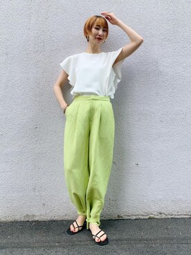 ADAM ET ROPE' STAFFさん（レディース・162cm）の春コーディネート