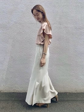 ADAM ET ROPE' STAFFさん（レディース・157cm）の春コーディネート