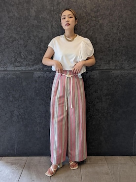 ADAM ET ROPE' STAFFさん(レディース・163cm)の春コーディネート