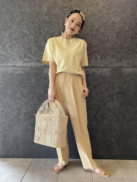 ADAM ET ROPE' STAFFさん(レディース・157cm)の春コーディネート