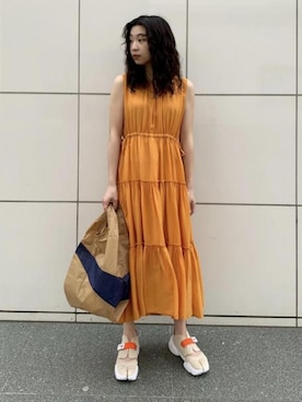 ADAM ET ROPE' STAFFさん（レディース・162cm）の夏コーディネート