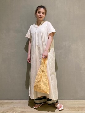 ADAM ET ROPE' STAFFさん（レディース・157cm）の夏コーディネート