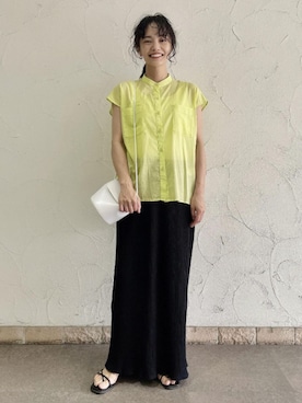 ADAM ET ROPE' STAFFさん(レディース・165cm)の夏コーディネート