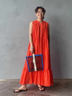 ADAM ET ROPE' STAFFさん（レディース・156cm）の夏コーディネート