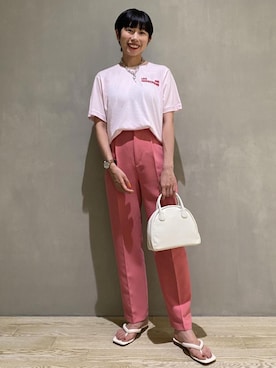 ADAM ET ROPE' STAFFさん(レディース・165cm)の夏コーディネート