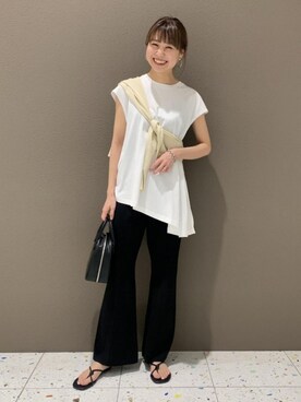 ADAM ET ROPE' STAFFさん（レディース・159cm）の夏コーディネート