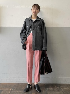 ADAM ET ROPE' STAFFさん（レディース・158cm）の夏コーディネート