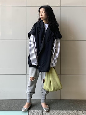 ADAM ET ROPE' STAFFさん(レディース・162cm)の夏コーディネート