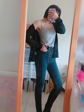 「lativ（ラティーヴ）のアイテム」を使った、cha buさん（レディース・157cm）の秋コーディネート