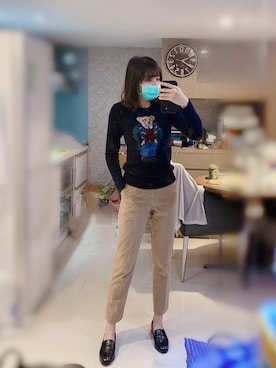 cha buさん（レディース・157cm）の冬コーディネート