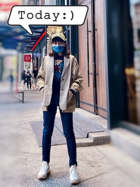 cha buさん（レディース・157cm）の春コーディネート