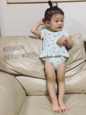 「babygap」｜「アイテム（水着/着物・浴衣）」を使った、kumakumaさん（キッズ・70cm）の夏コーディネート