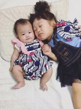 kumakumaさん（キッズ・80cm）の秋コーディネート