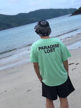 「BEDWIN & THE HEARTBREAKERS」｜「アイテム（帽子）」を使った、Daishiさん（メンズ・176cm）の夏コーディネート
