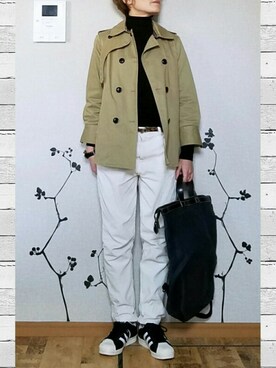 N.さん(レディース・154cm)の冬コーディネート