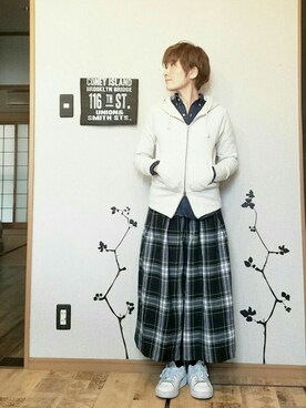 N.さん（レディース・154cm）の冬コーディネート