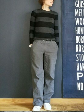 N.さん（レディース・154cm）の冬コーディネート