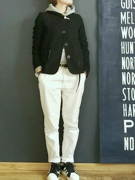 N.さん(レディース・154cm)の冬コーディネート