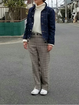 N.さん（レディース・154cm）の春コーディネート