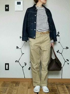 N.さん(レディース・154cm)の春コーディネート