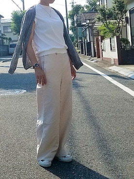 N.さん（レディース・154cm）の夏コーディネート