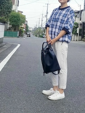 N.さん（レディース・154cm）の夏コーディネート