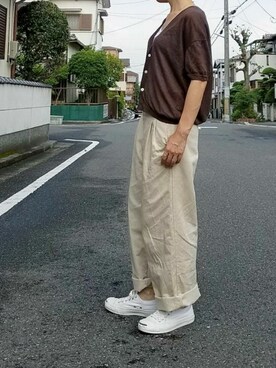 N.さん（レディース・154cm）の夏コーディネート