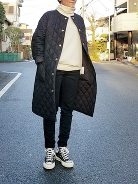 N.さん（レディース・154cm）の冬コーディネート