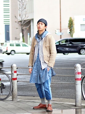 唯家 Vegaさんの（Engineered Garments | エンジニアードガーメンツ）を使ったコーディネート