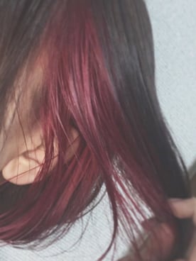 「no brand（ノーブランド）のアイテム（その他、レッド系）」を使った、ゆうかさん（レディース・157cm）の秋コーディネート