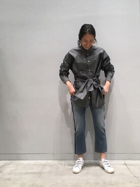 「ENROUTE_TOKYO」｜M.Kimさん（レディース・163cm）の冬コーディネート