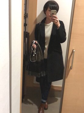 chinamiさん（レディース・157cm）の冬コーディネート