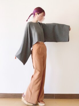 Spongeeeeさん（レディース・168cm）の春コーディネート