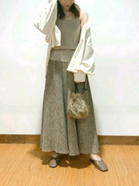 𝐒𝐀𝐊𝐢𝐢.さん（レディース・158cm）の夏コーディネート