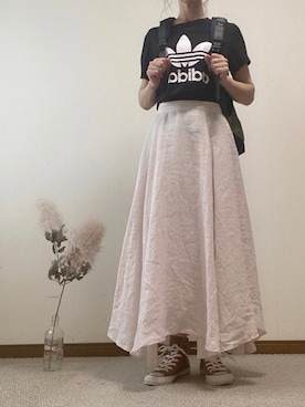 「グレゴリー」｜「アイテム（その他）」を使った、あやさん（レディース・161cm）の夏コーディネート