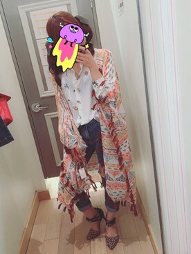 「試着」｜YOPIKO∞さん（レディース・162cm）の春コーディネート