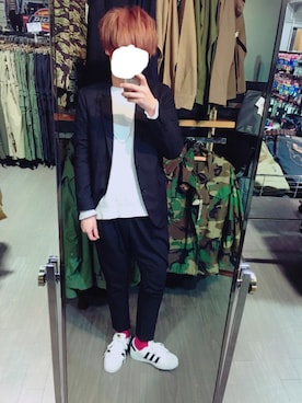 はまーんさん（メンズ・171cm）の冬コーディネート